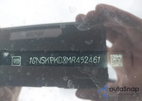 2021 Chevrolet Tahoe 4Wd Z71 z USA, uszkodzony, nr VIN 1GNSKPKD8MR452461